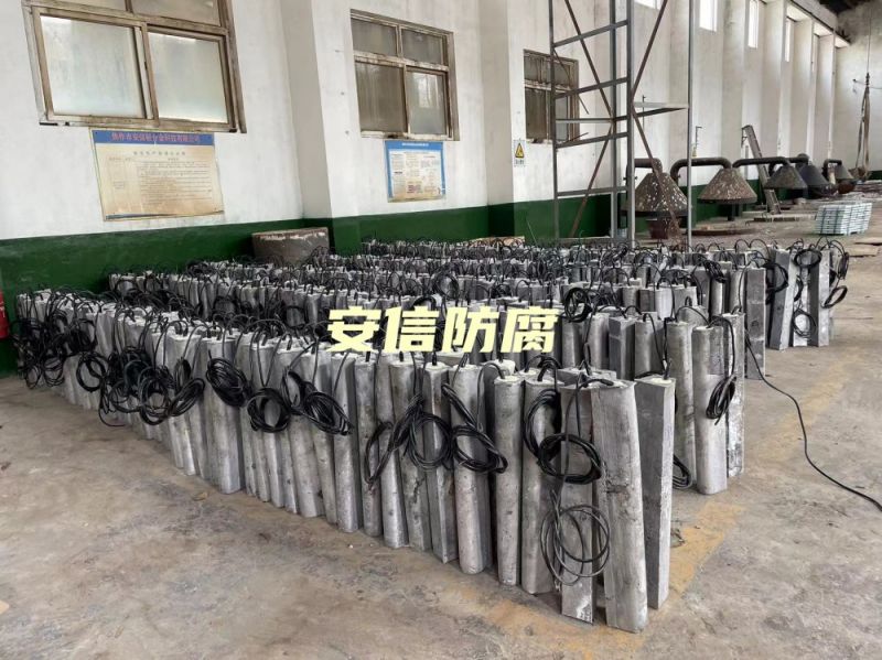 我公司鎂陽極，鋁合金陽極，鋁犧牲陽極，鎂陽極，鎂合金犧牲陽極在呼和浩特煉油廠的使用被評為優(yōu) 秀生產商